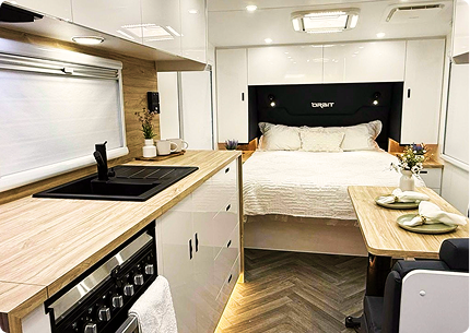 Full kitchen with gas cooktop and sink